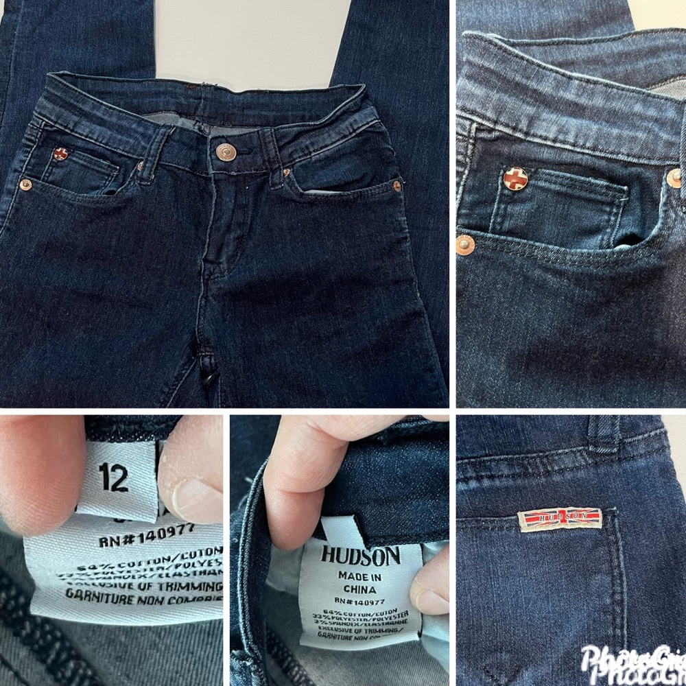 💜Hudson High Rise Skinny Jeans Size 12 rn#140977 EUC maybe worn once.